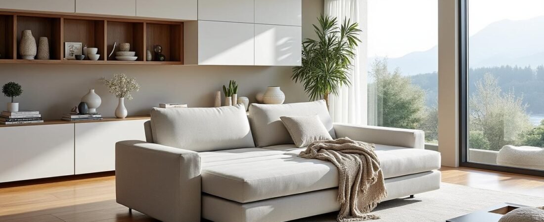 Canapé convertible et gain de place : mythe ou vraie solution ?