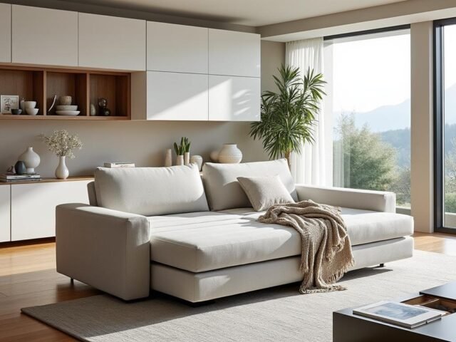 Canapé convertible et gain de place : mythe ou vraie solution ?