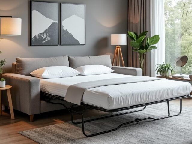 Canapé convertible pas cher : économies intelligentes ou fausse bonne idée ?