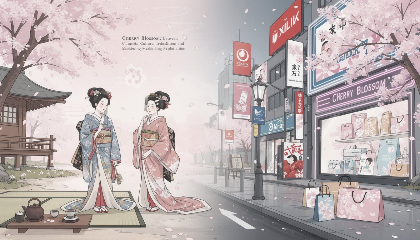 Cherry blossom : entre tradition culturelle et récupération marketing
