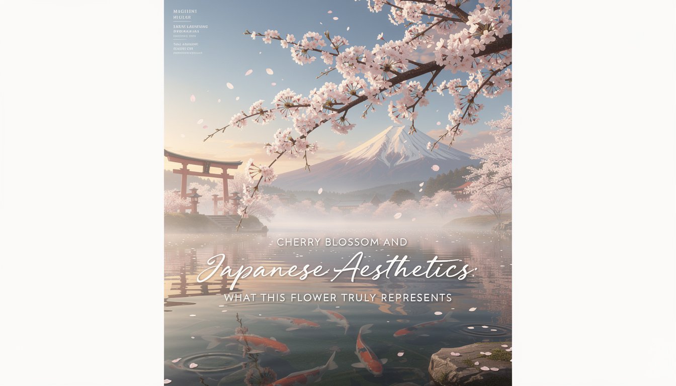 Cherry blossom et esthétique japonaise : ce que cette fleur représente vraiment