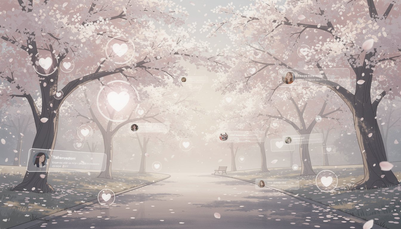 Cherry blossom et réseaux sociaux : une tendance amplifiée par l’image