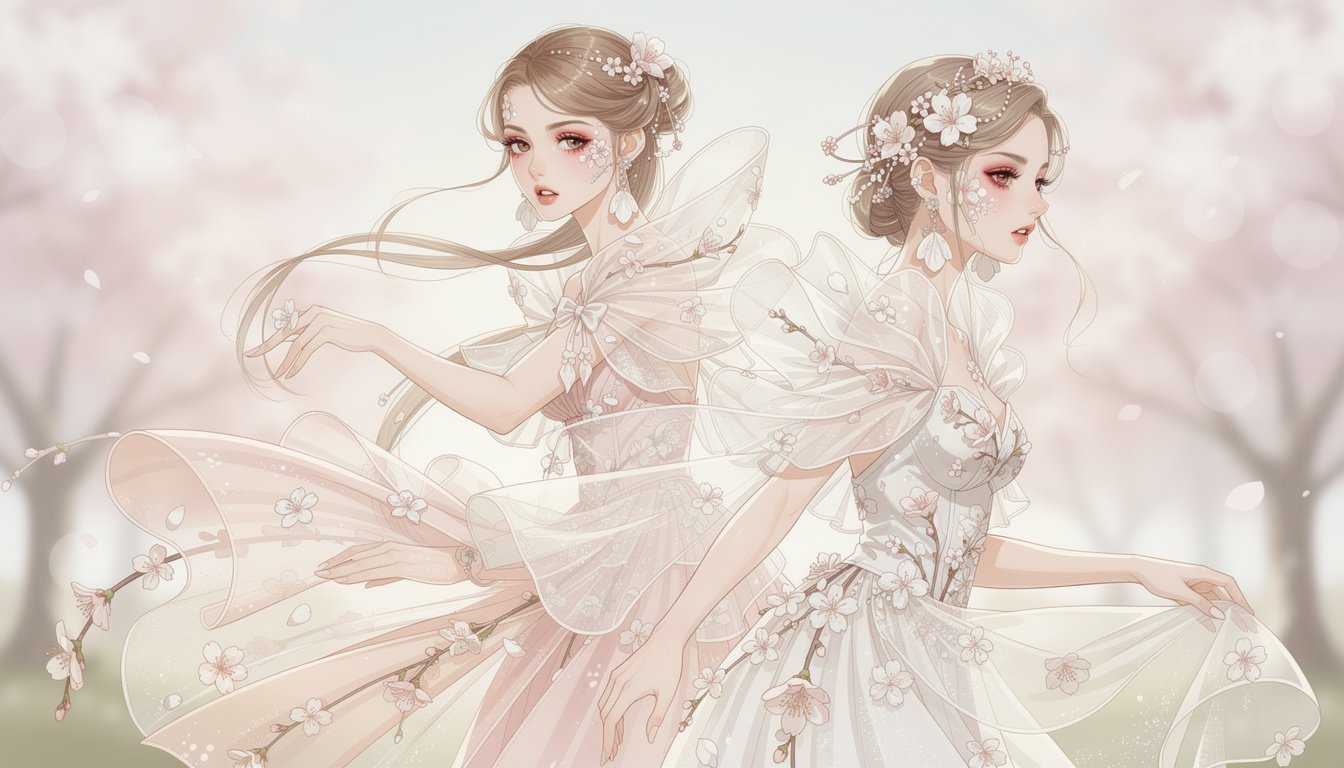 Pourquoi la cherry blossom est devenue une tendance récurrente en mode et beauté