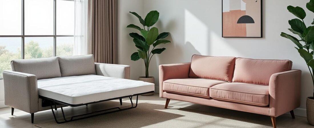 Quelle différence entre un canapé convertible classique et haut de gamme ?