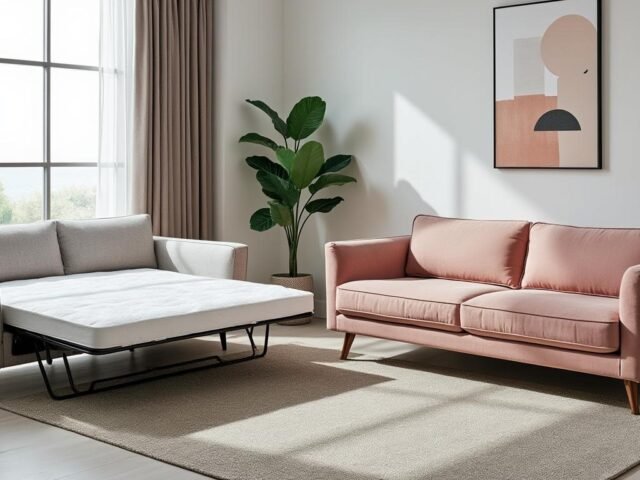 Quelle différence entre un canapé convertible classique et haut de gamme ?