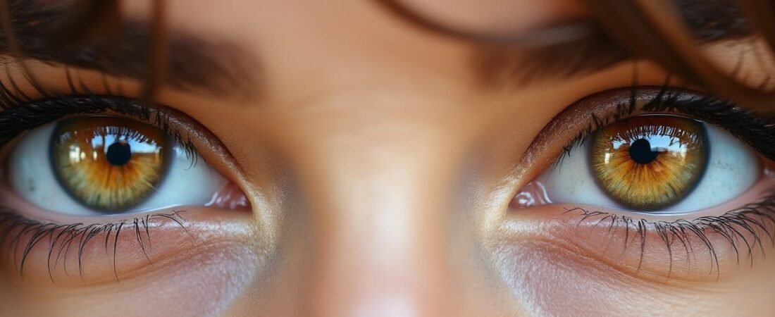 Découvrez les spécificités uniques des yeux hazel
