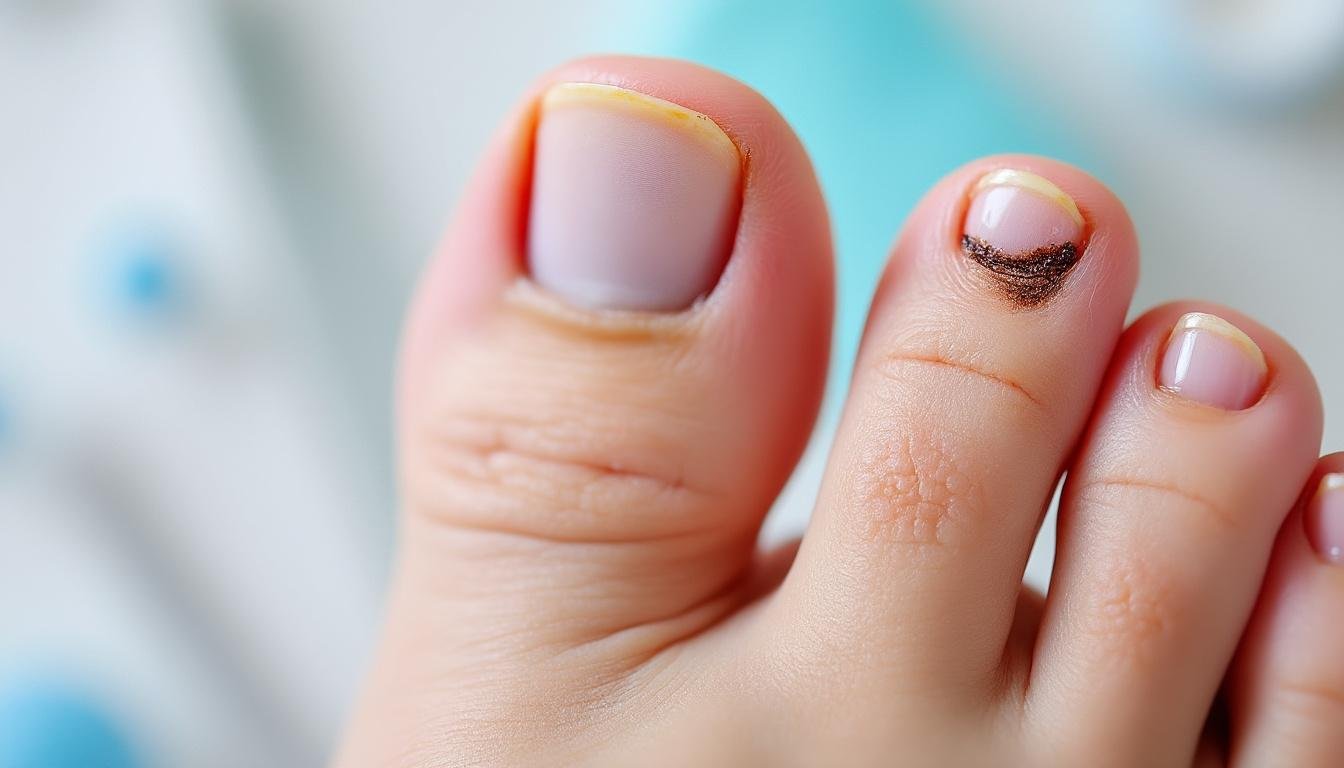 Comprendre les causes des taches marron sur l’ongle du pied et comment les traiter