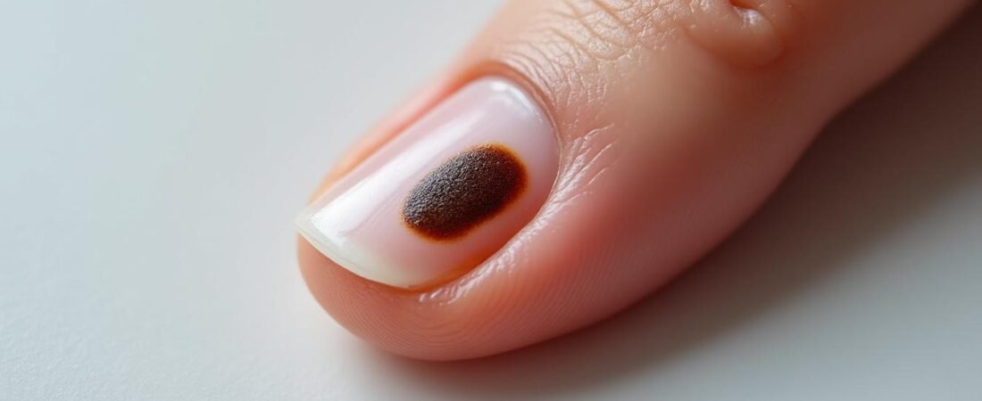 Tache brune sur l’ongle du doigt : causes et traitements efficaces