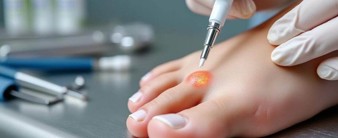 Comment enlever une verrue plantaire efficacement sans douleur