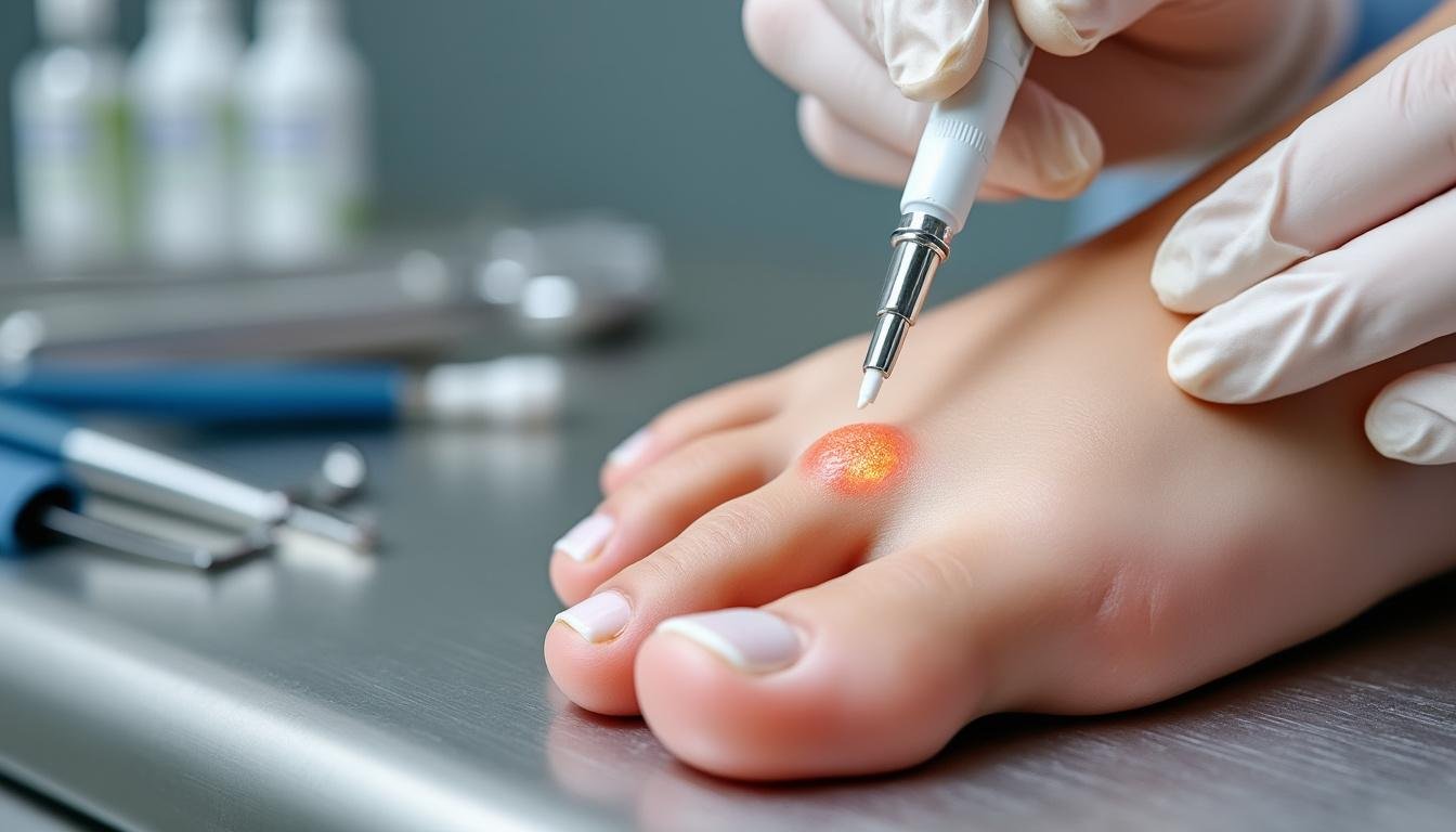 Comment enlever une verrue plantaire efficacement sans douleur