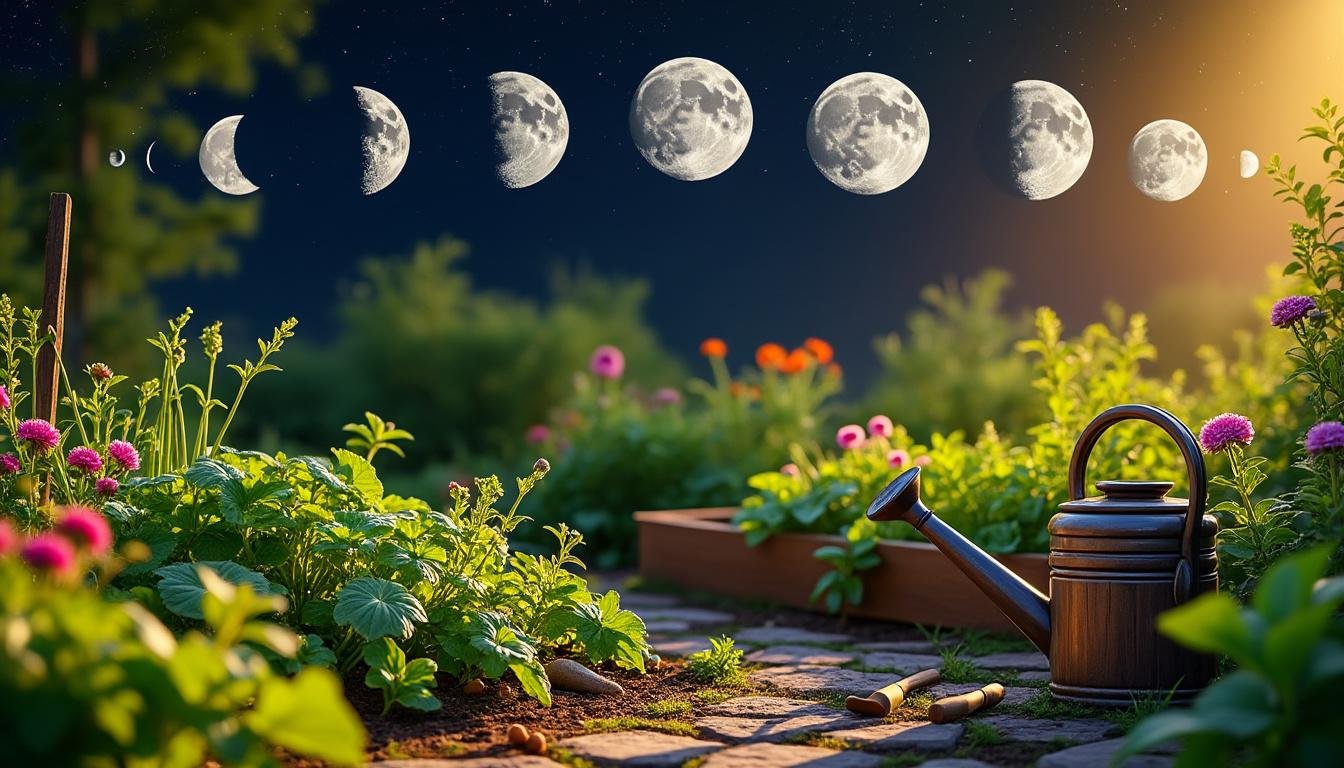 Comment optimiser votre jardin grâce aux phases de la lune